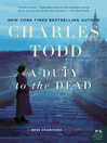Cover image for A Duty to the Dead